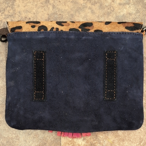 Soruka Leather Clutch with Tassel - Picture 3 of 9